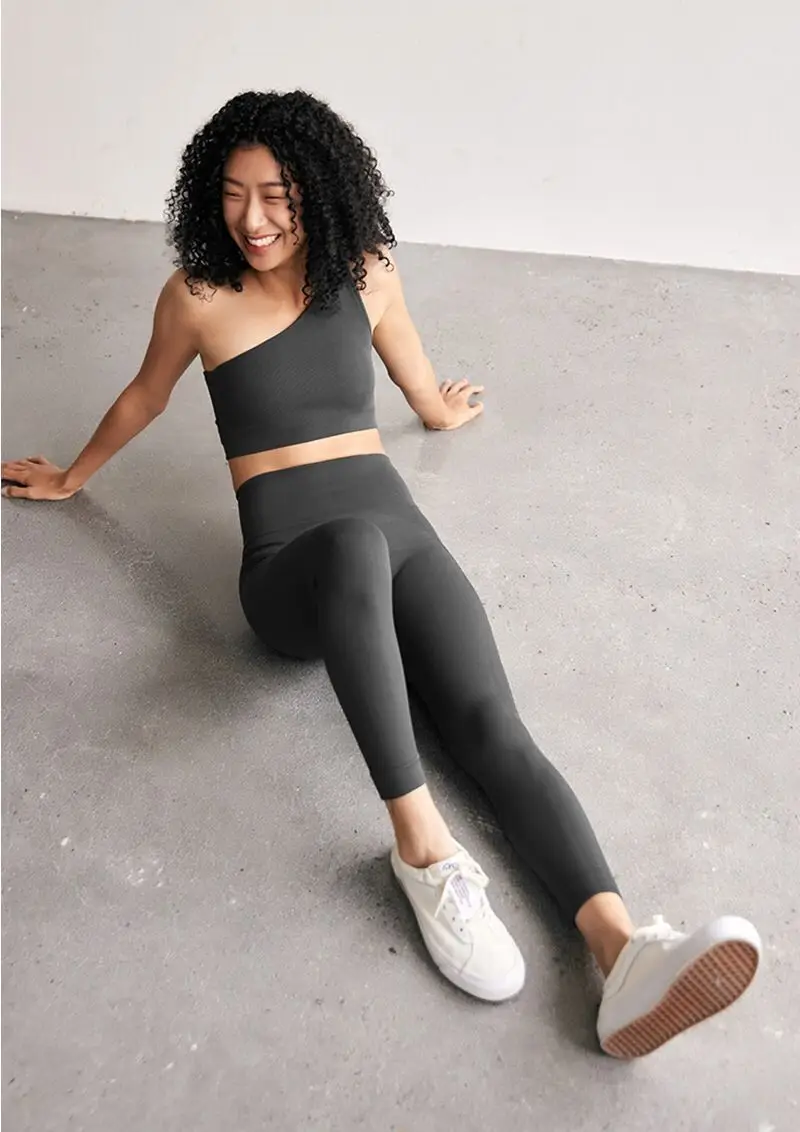 Seamless Brown Shark Pants Women's Large Size — feature 20