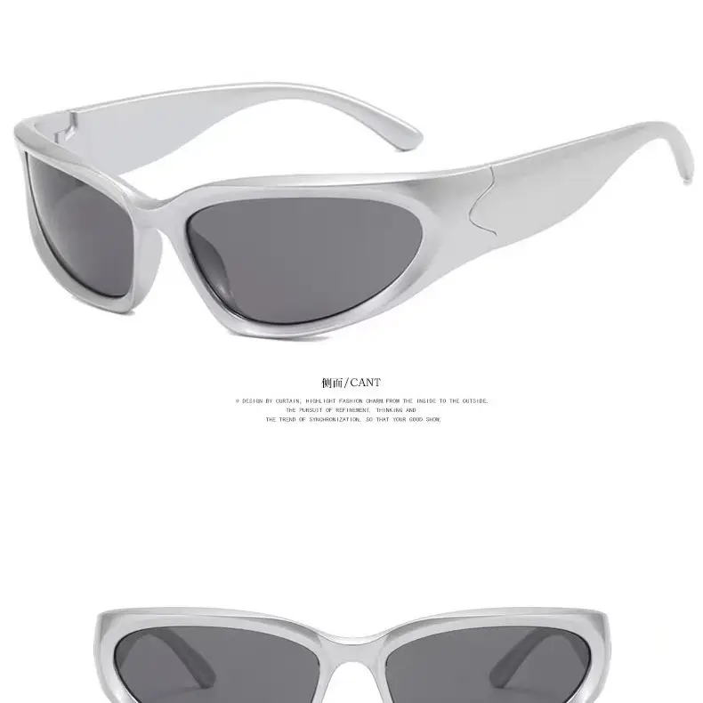 Y2K Spice Girls Sunglasses White Anti-Sport - Image 7