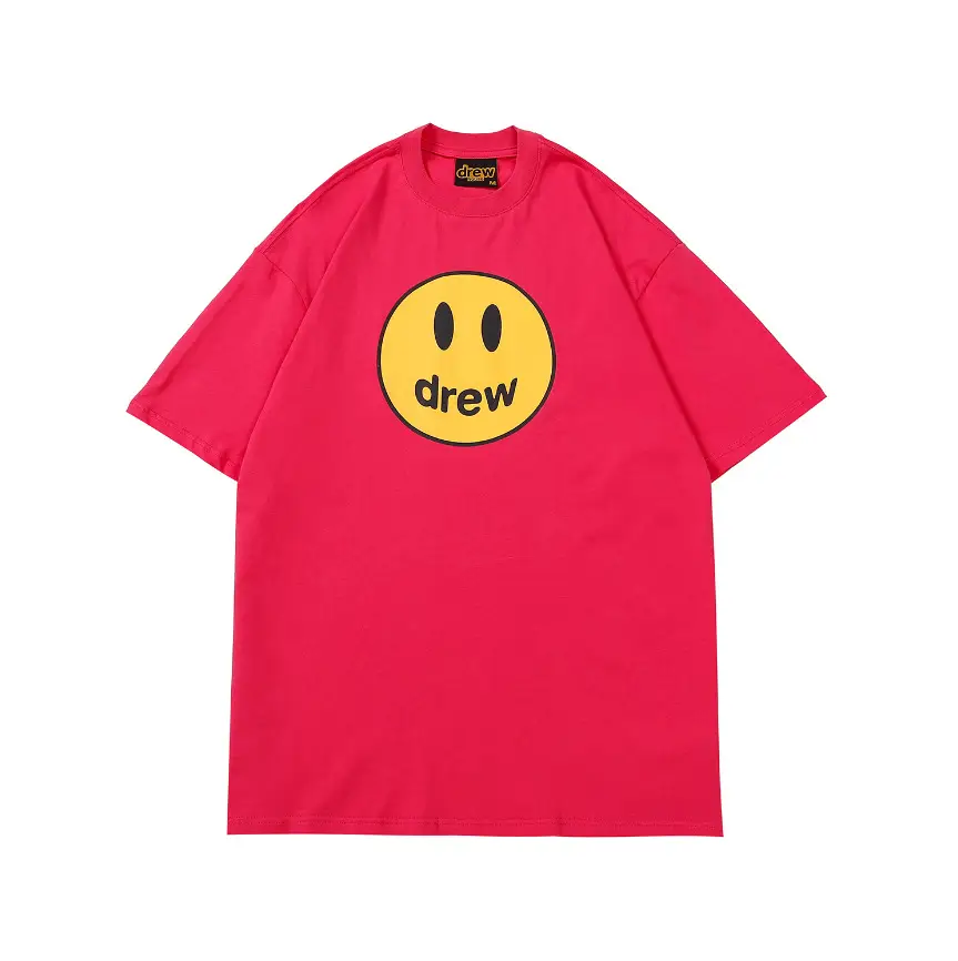 Purple Smiley Cotton T-Shirt for Men - Image 10