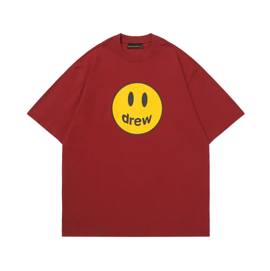 Purple Smiley Cotton T-Shirt for Men - Image 20