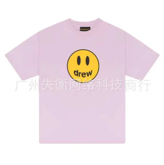 Purple Smiley Cotton T-Shirt for Men - Image 22