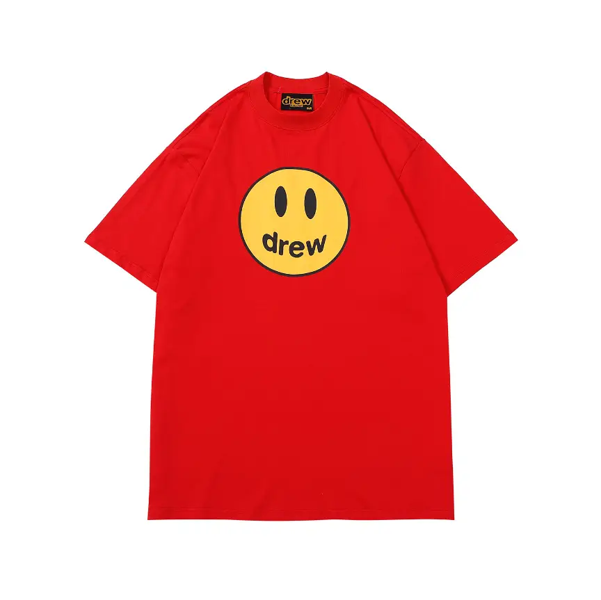 Purple Smiley Cotton T-Shirt for Men - Image 4
