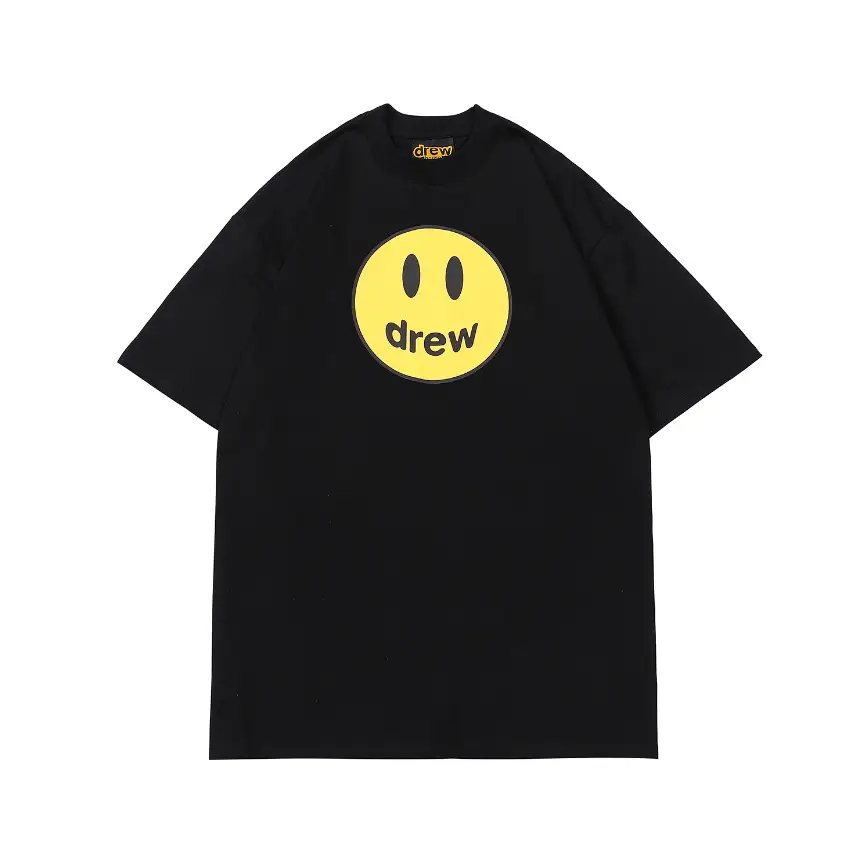 Purple Smiley Cotton T-Shirt for Men - Image 5