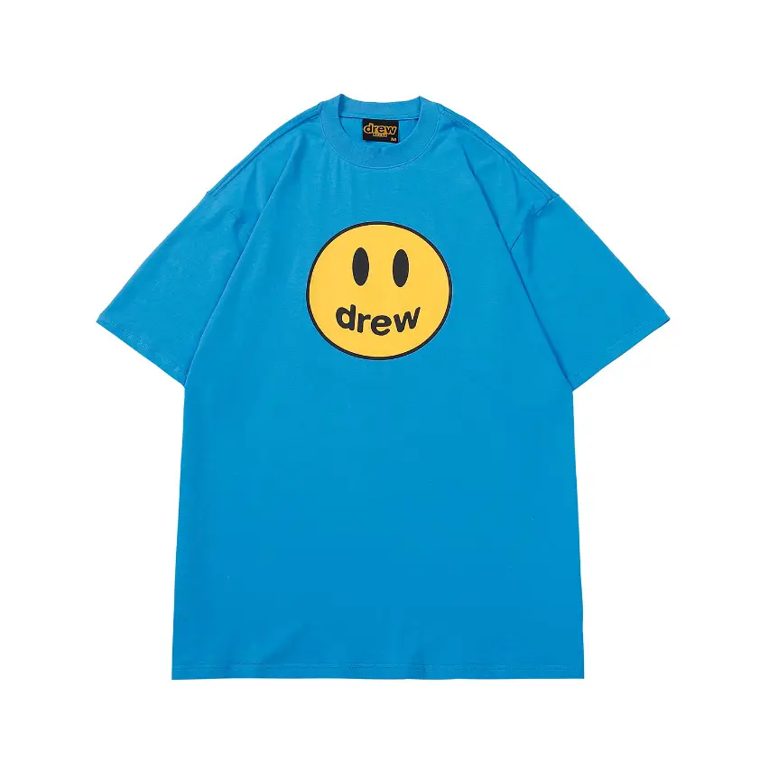 Purple Smiley Cotton T-Shirt for Men - Image 8