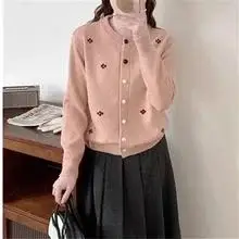 Women's V-Neck Knit Cardigan Autumn Winter 2025 — feature 11