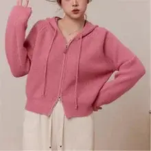 Women's V-Neck Knit Cardigan Autumn Winter 2025 — feature 21