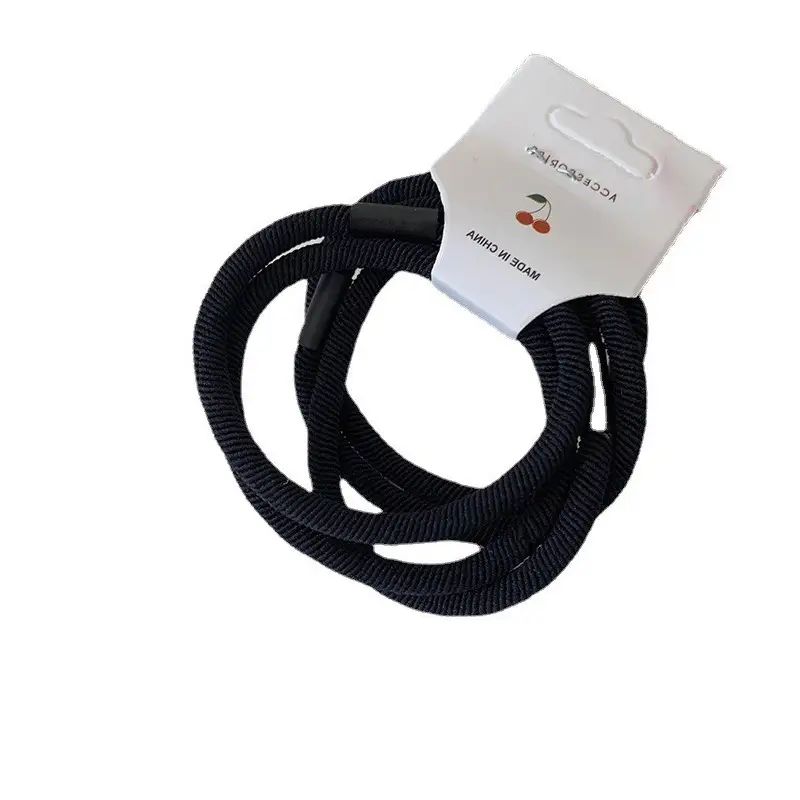 4-Root Thickened Hair Band Black Women's Fashion - Image 9