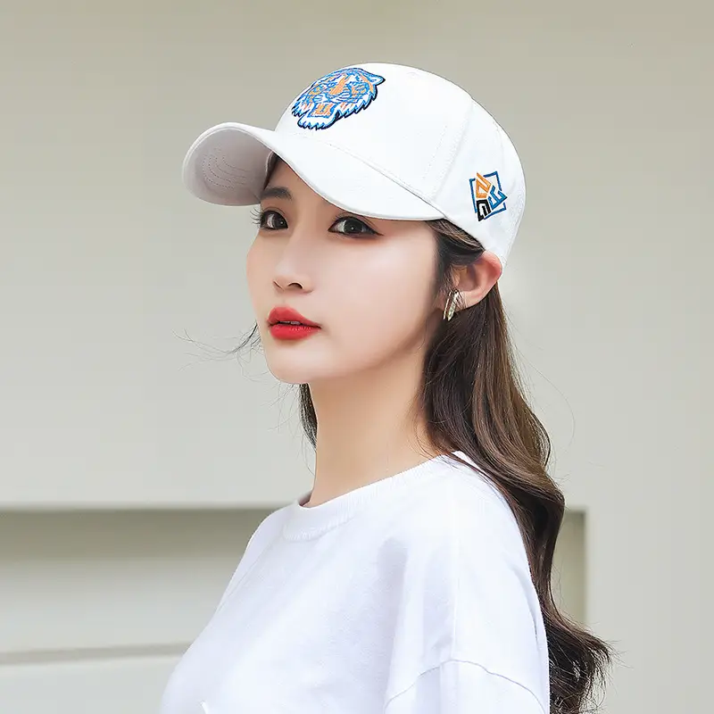Tiger Head Camo Cap Men Women Spring Autumn - Image 7