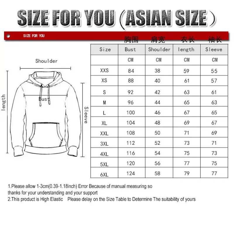 3D Digital Printed Hooded Sweatshirt White Customizable — feature 8