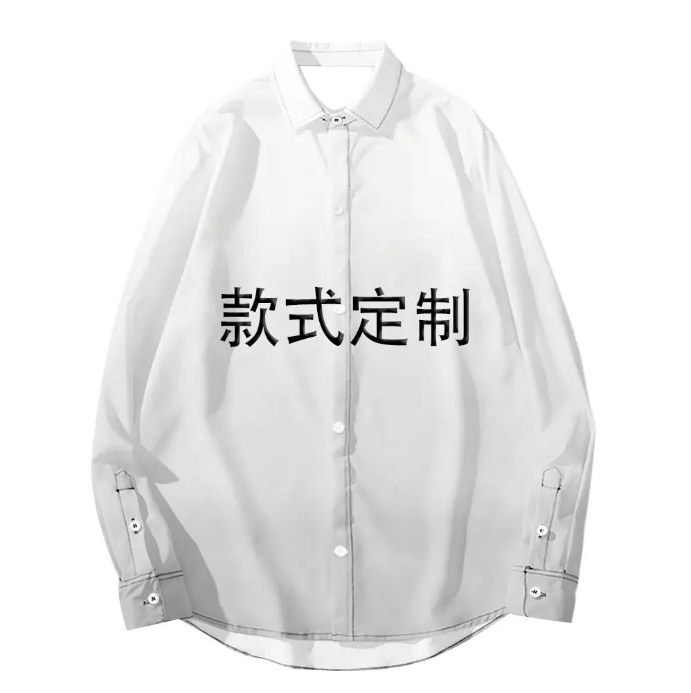 3D Digital Printed Hooded Sweatshirt White Customizable