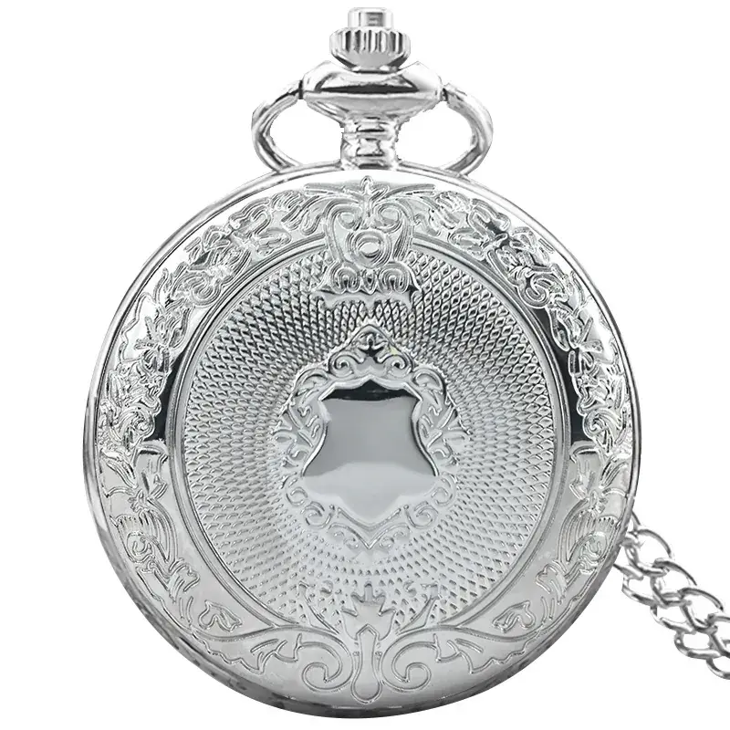 Antique Steampunk Pocket Watch Necklace with Chain
