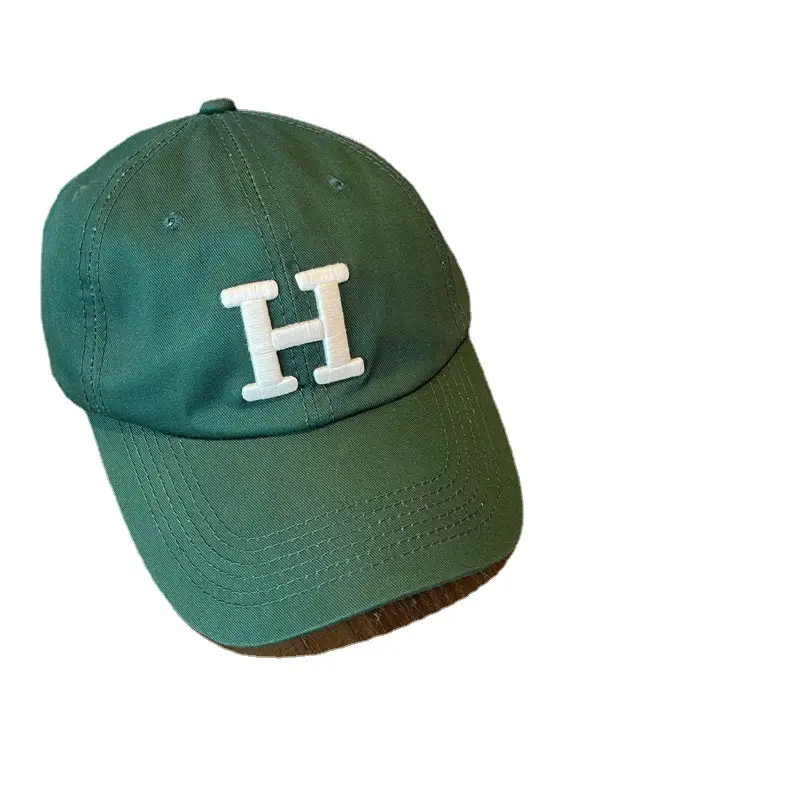 Women Oversized Black H Cap Korean Style - Image 11