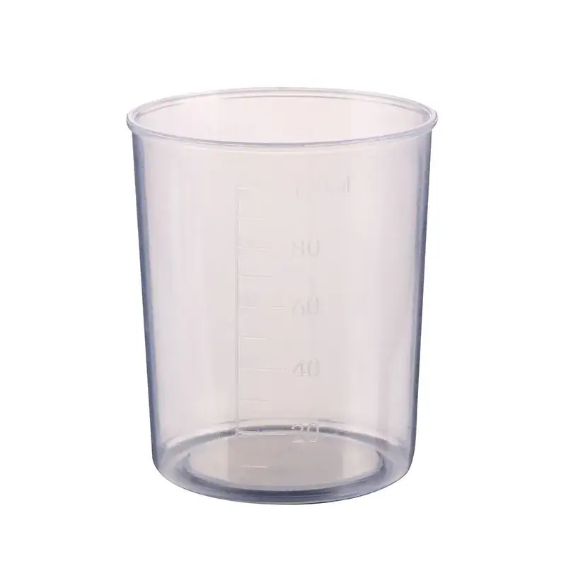 100ml Transparent Plastic Measuring Cups for Science Experiments - Image 5