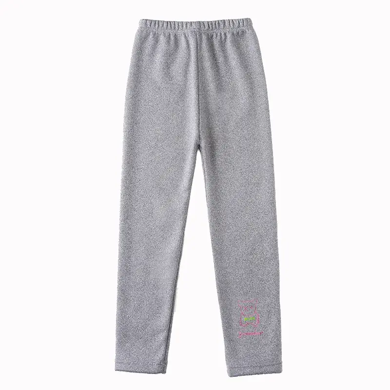 Girls Velvet Padded Leggings Set of 4