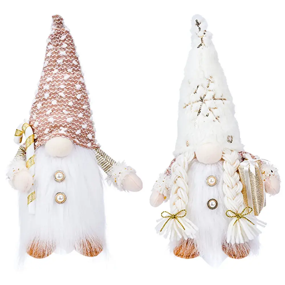 Christmas Rudolph Doll Plush Hat Decor Set - Image 7