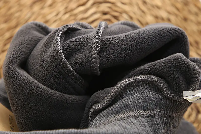 Boys Zipper Velvet Pants Black Winter 2023 — feature 16