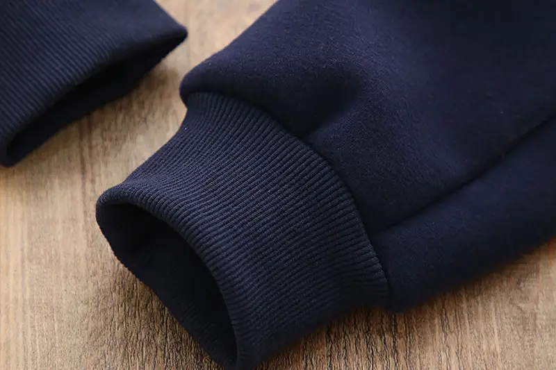 Boys Zipper Velvet Pants Black Winter 2023 — feature 5