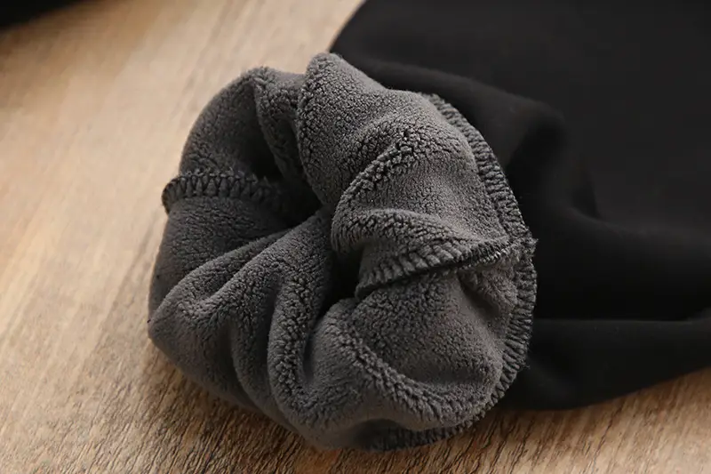 Boys Zipper Velvet Pants Black Winter 2023 — feature 9