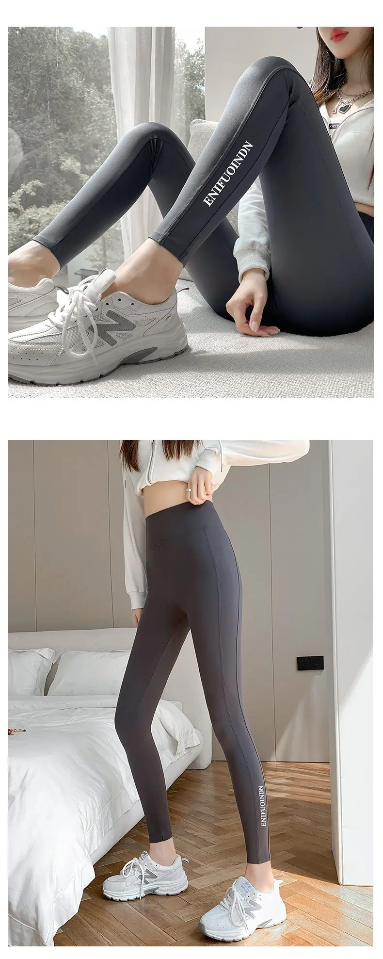 Autumn Winter Sharkskin Leggings for Women Plus Size — feature 12