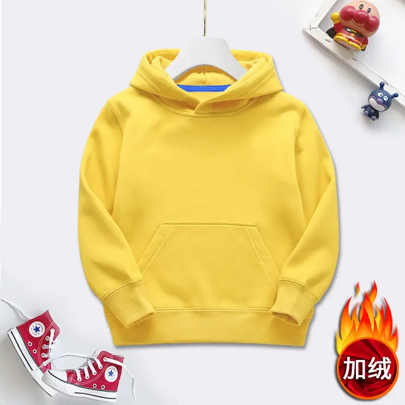 Children's Lavender Fleece Hooded Sweatshirt 2025 Fall Winter - Image 8