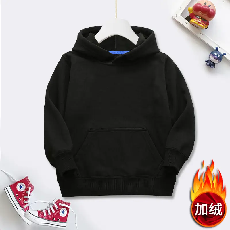 Children's Lavender Fleece Hooded Sweatshirt 2025 Fall Winter - Image 6