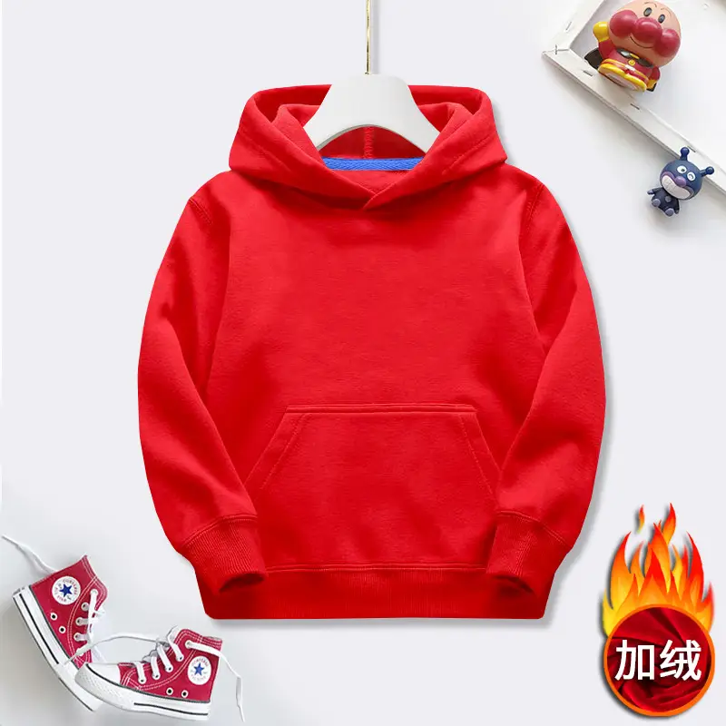 Children's Lavender Fleece Hooded Sweatshirt 2025 Fall Winter - Image 7