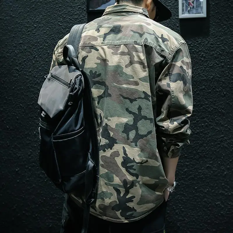Men's 2022 Camouflage Long Sleeve Jacket - Image 3