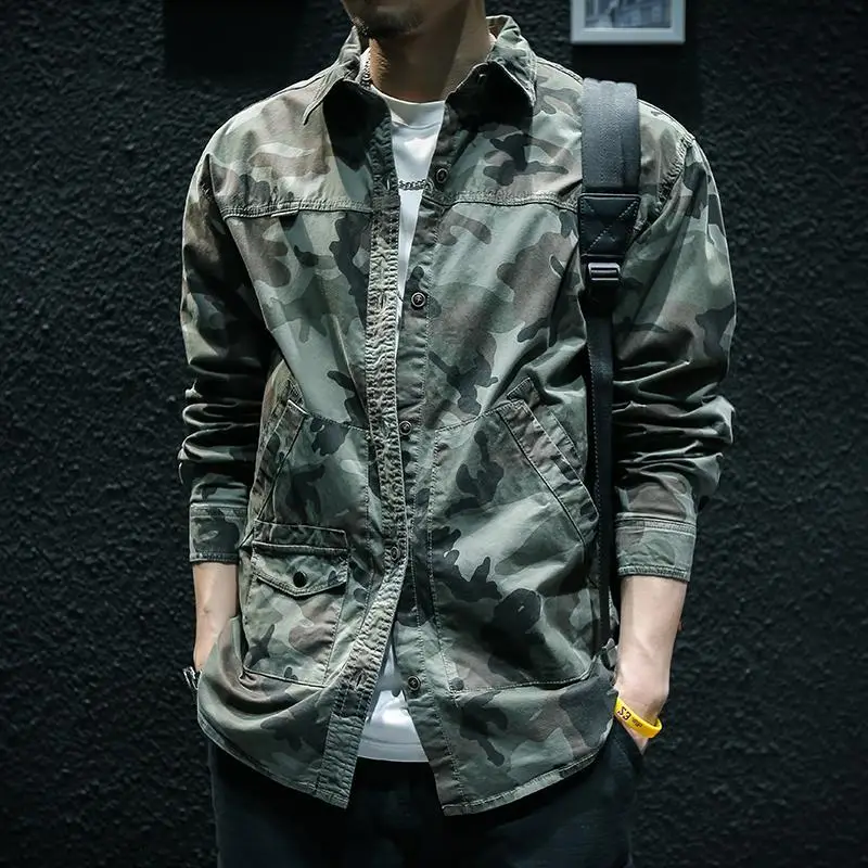 Men's 2022 Camouflage Long Sleeve Jacket - Image 5