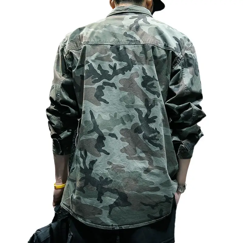 Men's 2022 Camouflage Long Sleeve Jacket - Image 6