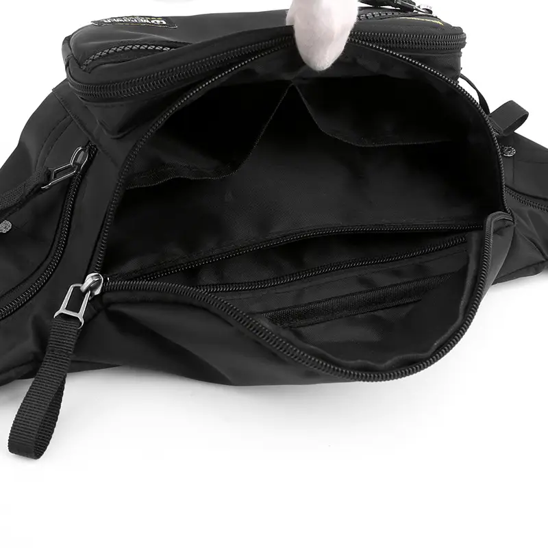 Men's Black Crossbody Messenger Bag Large Capacity - Image 6