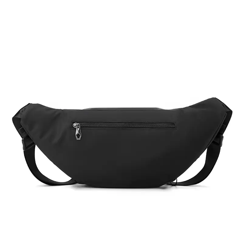 Men's Black Crossbody Messenger Bag Large Capacity - Image 8