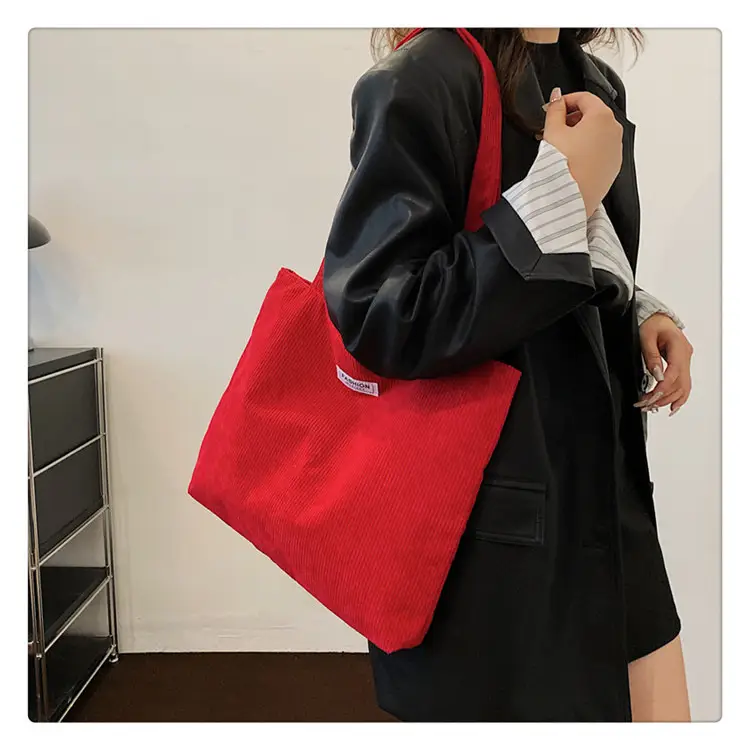 Canvas Tote Bag Yellow Large Capacity 2026 — feature 31