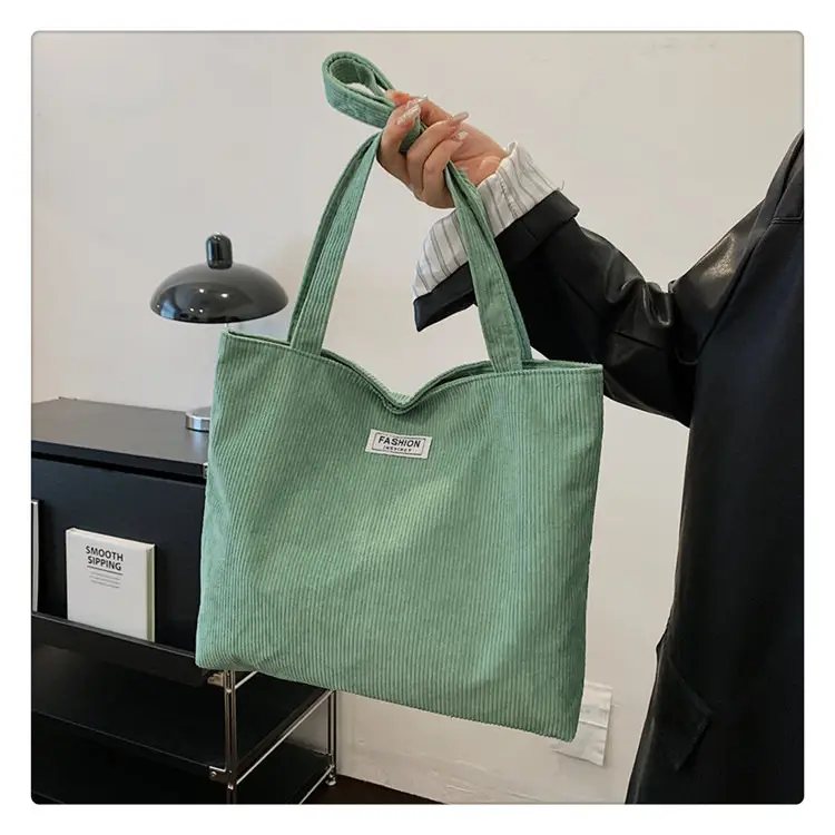 Canvas Tote Bag Yellow Large Capacity 2026 — feature 34