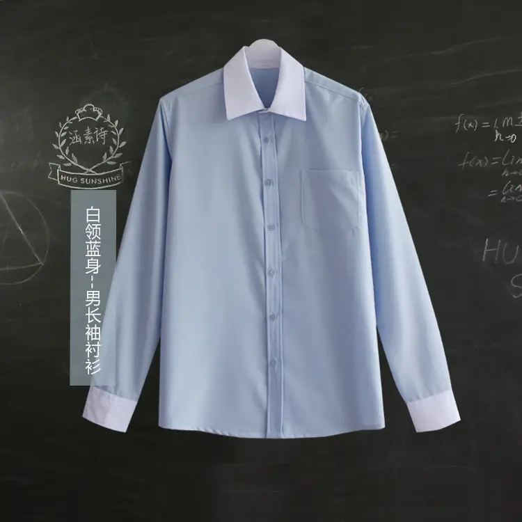 Women Blue Embroidered Short Sleeve Shirt - Image 3