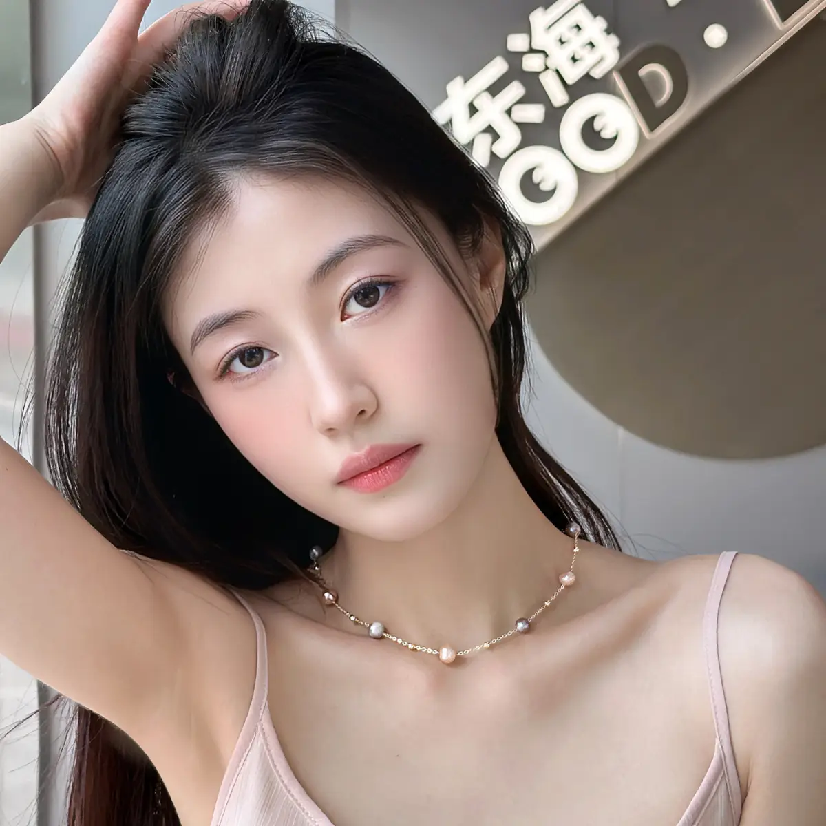 2025 Pearl Necklace Women Adjustable Light Luxury Chain - Image 10
