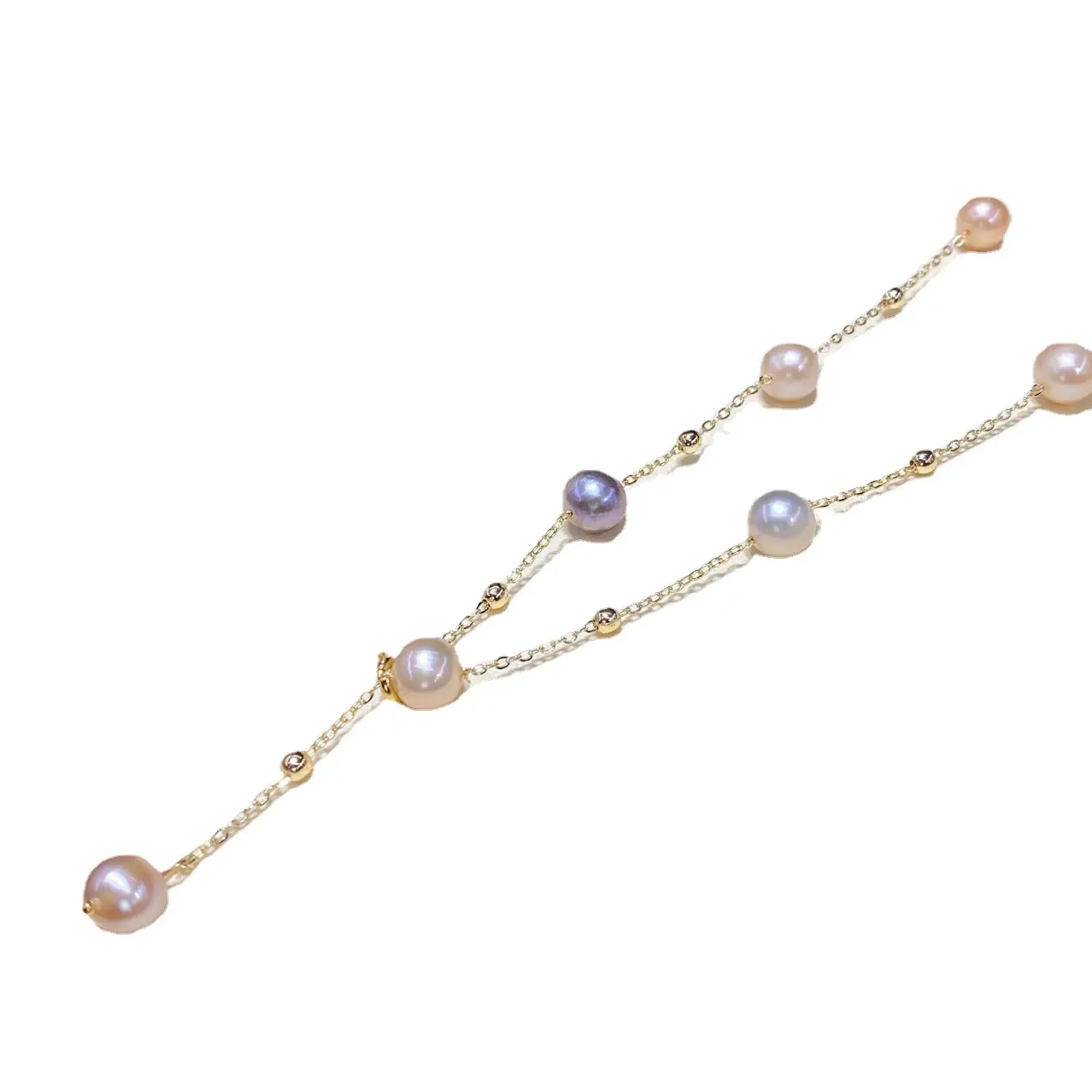 2025 Pearl Necklace Women Adjustable Light Luxury Chain - Image 11