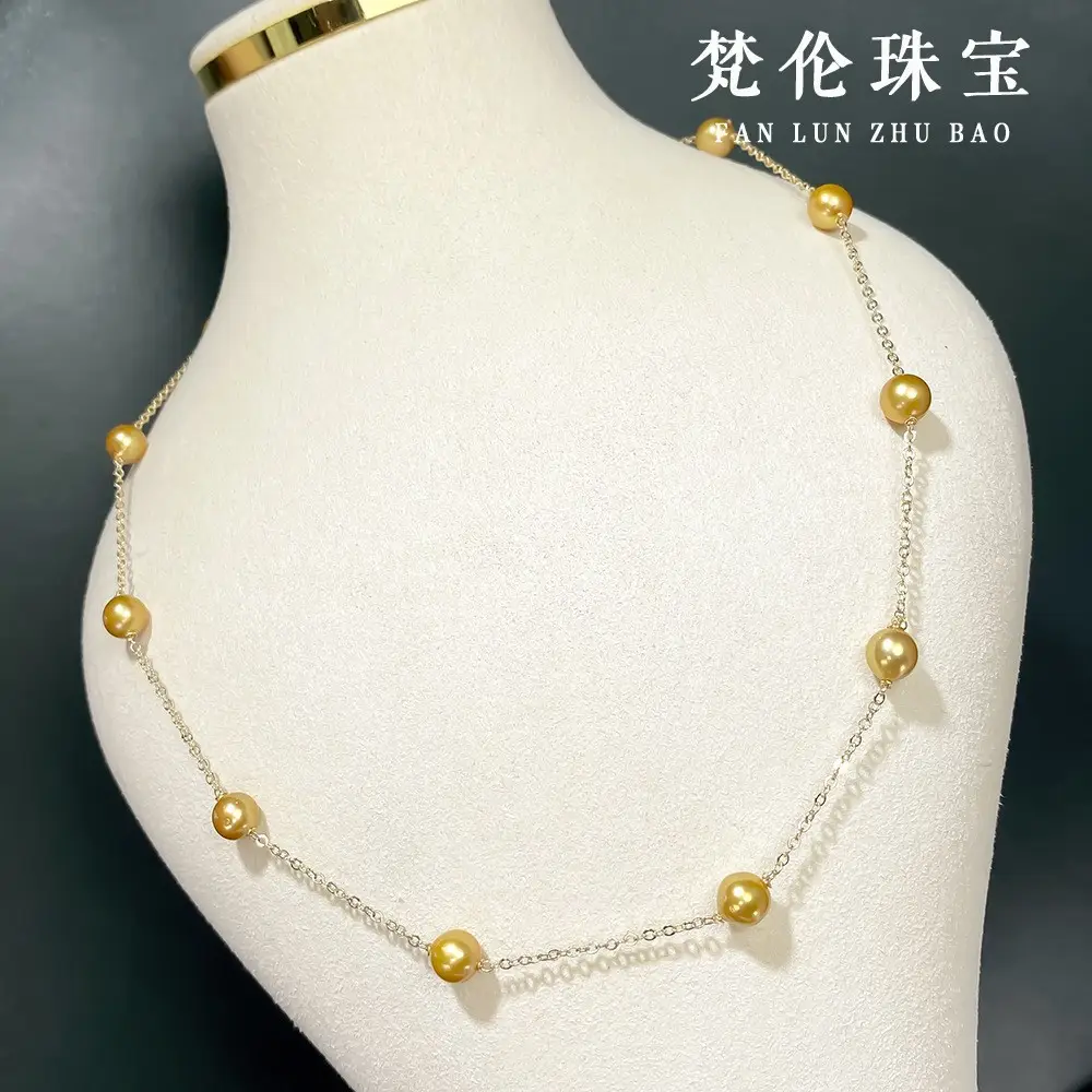 2025 Pearl Necklace Women Adjustable Light Luxury Chain - Image 3