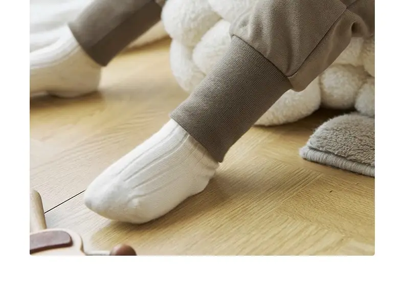 Niduo Bear Light Blue Cotton Pads Pants for Boys — feature 15