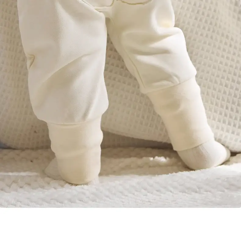 Niduo Bear Light Blue Cotton Pads Pants for Boys — feature 17