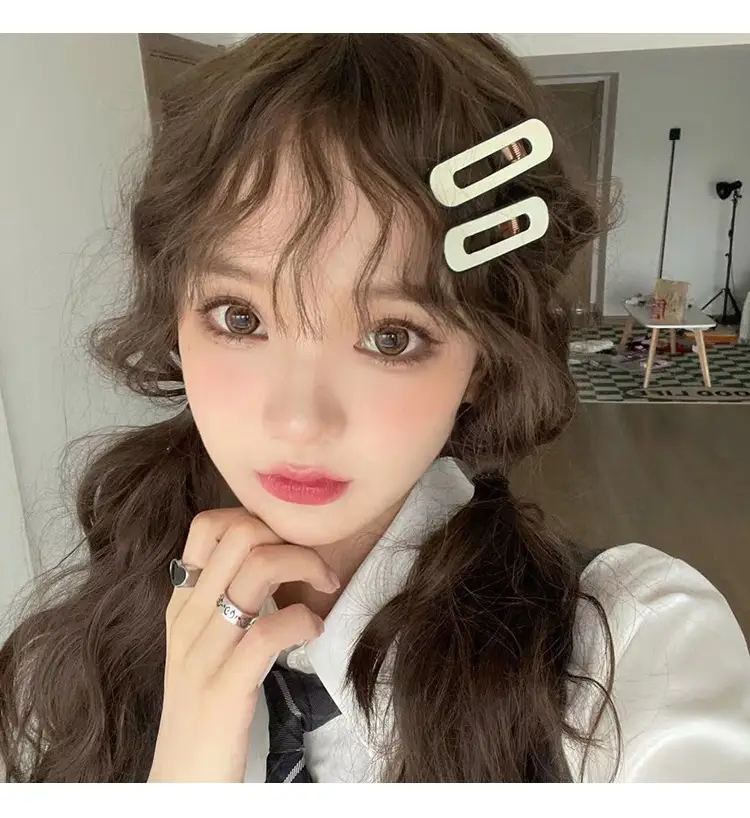 Chessboard Plaid Hairpins Female Side Seamless Summer 2022 — feature 16