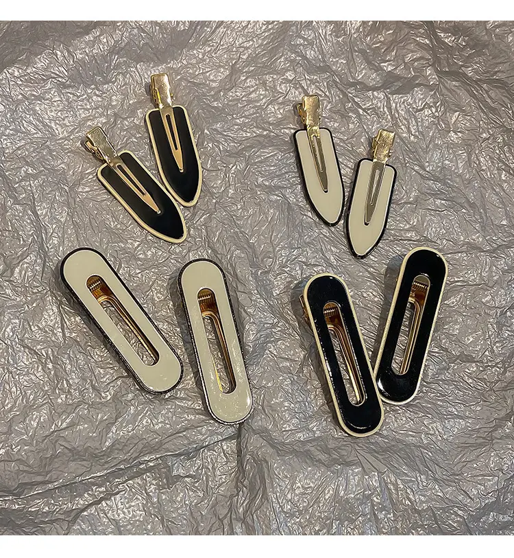 Chessboard Plaid Hairpins Female Side Seamless Summer 2022 — feature 17