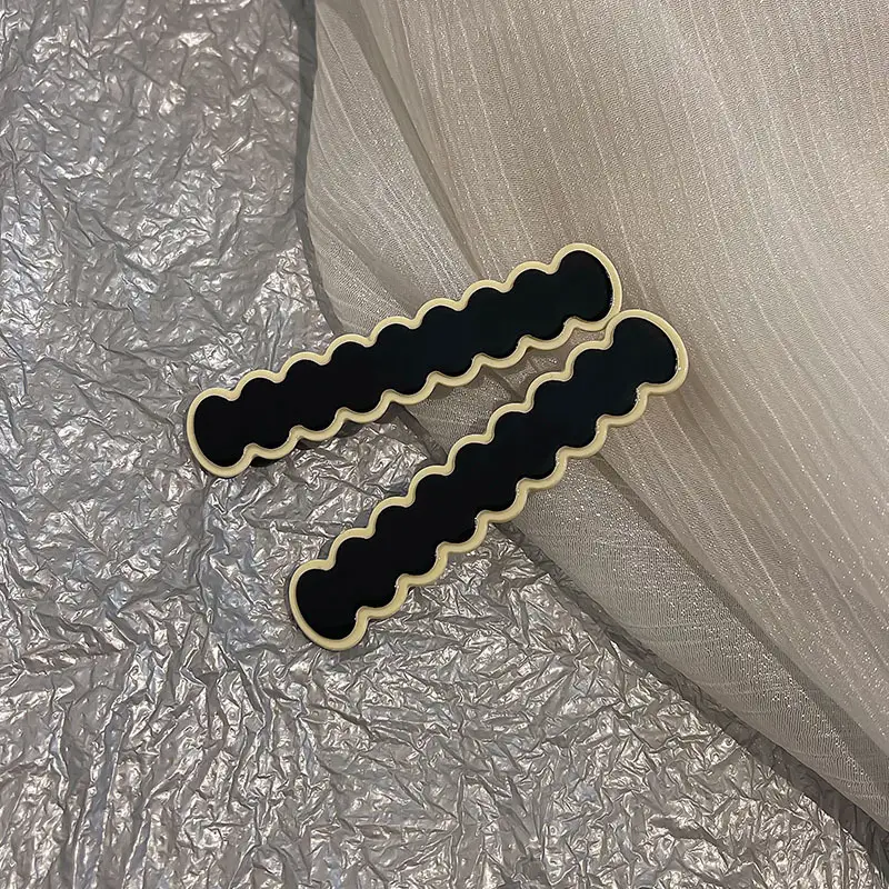 Chessboard Plaid Hairpins Female Side Seamless Summer 2022 - Image 5
