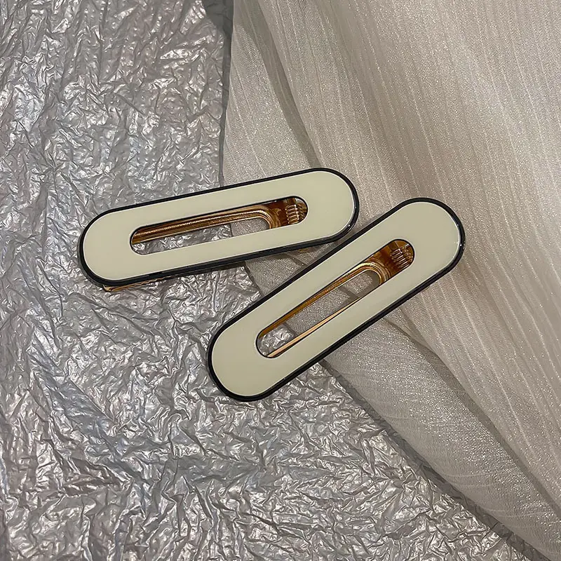 Chessboard Plaid Hairpins Female Side Seamless Summer 2022 - Image 7