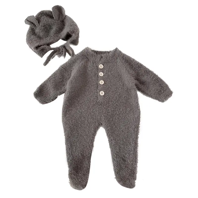 Baby Super Cute Jumpsuit Hat 0-2Yr Autumn Climbing Clothes - Image 13