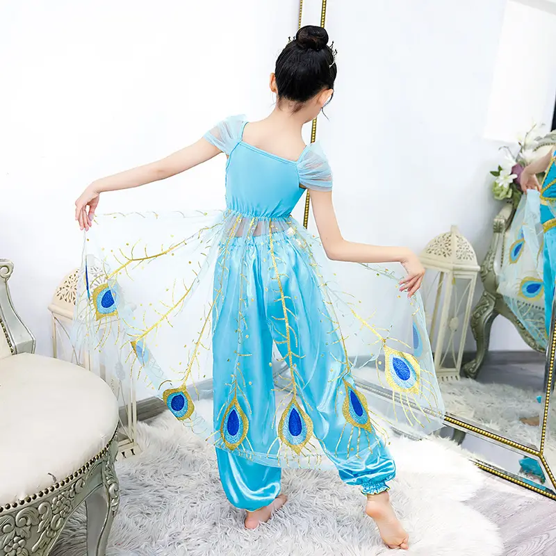 Jasmine Dress for Girls European American 20.22 Million Holy Festival