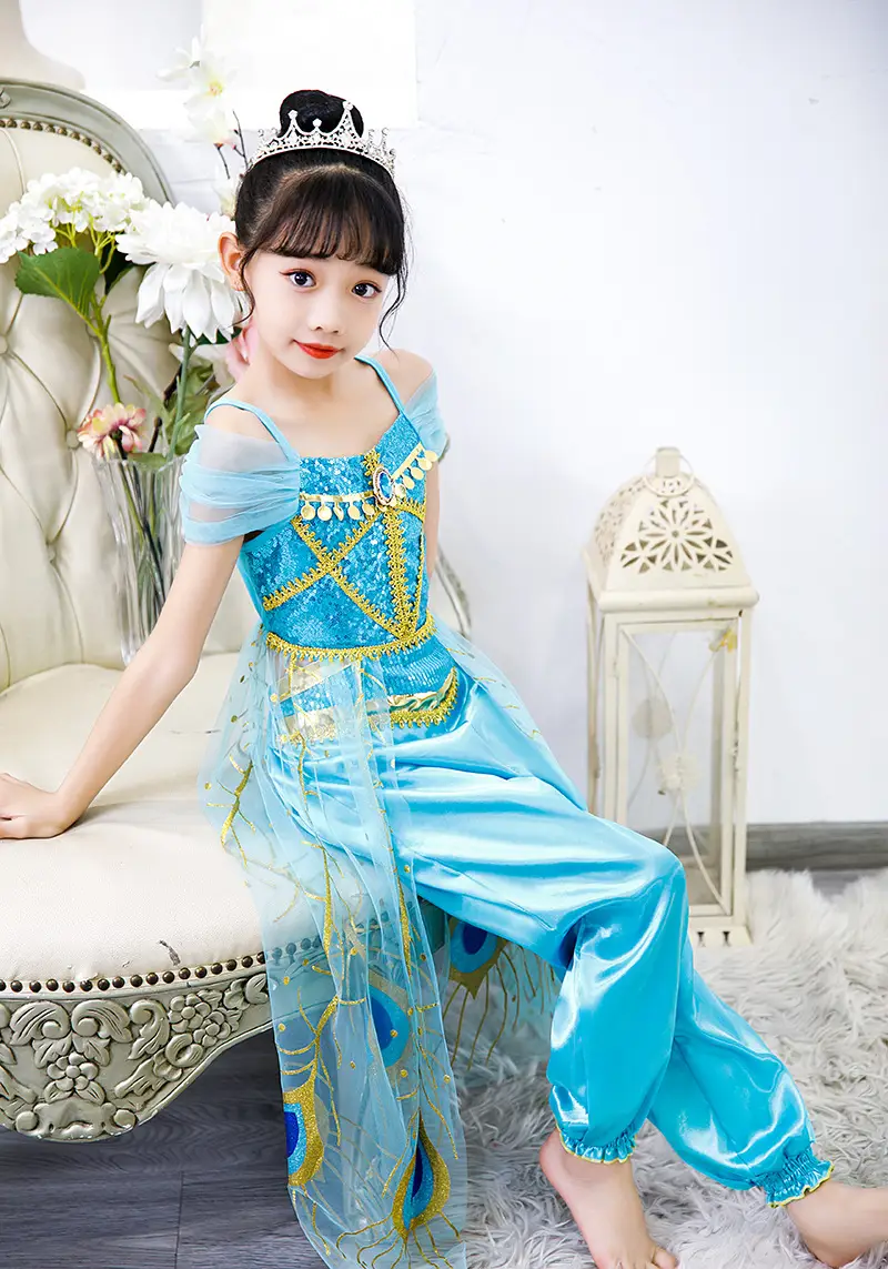 Jasmine Dress for Girls European American 20.22 Million Holy Festival — feature 9
