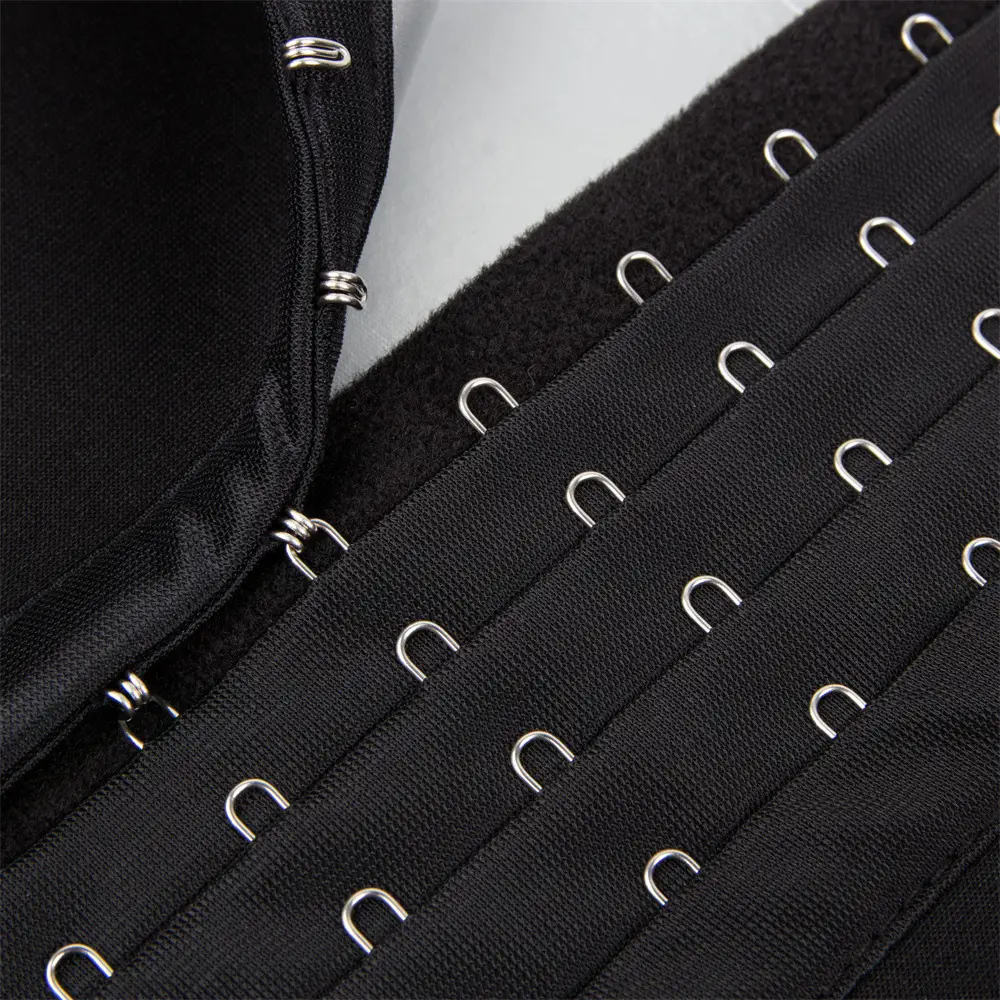 Adjustable Black Waist Shaping Belt for Women