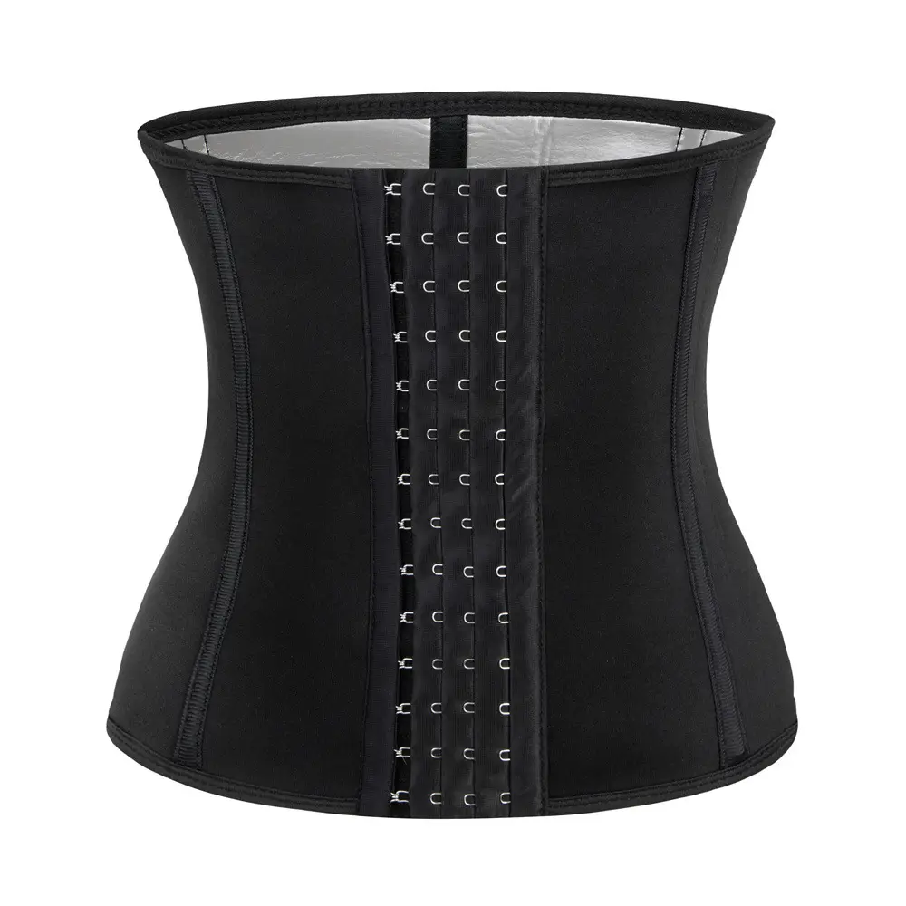 Adjustable Black Waist Shaping Belt for Women