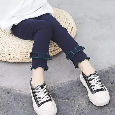 Girls Velvet Leggings Winter Warm One-Piece Pants