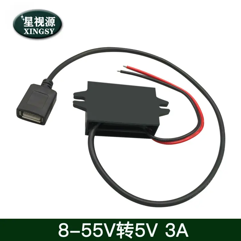 8-55V to 5V3A Car Power Converter 12V24V36V48V - Image 3